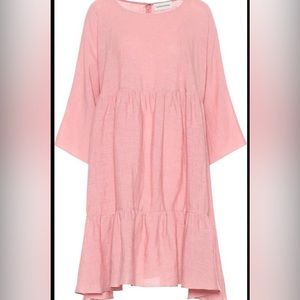 Mansur Gavriel tiered linen dress